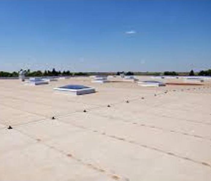 commercial building roof